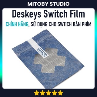 Miếng dán switch DESKEYS SWITCH FILM chính hãng Kbdfans tấm dán film switch bàn phím cơ - Mitoby Studio