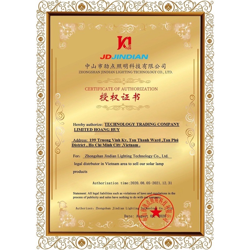 Đèn Đường Năng Lượng Mặt Trời JinDian 300W JD-369  -  Đèn Năng Lượng Mặt Trời Jindian