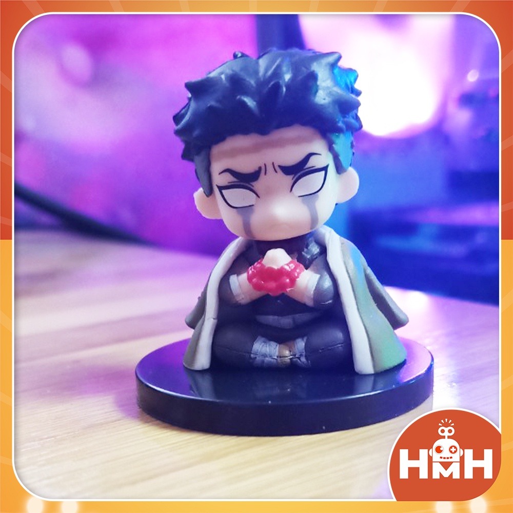 Mô hình Kimetsu no Yaiba, Demon slayer chibi cute trang trí để bàn, sưu tầm mô hình Anime dễ thương