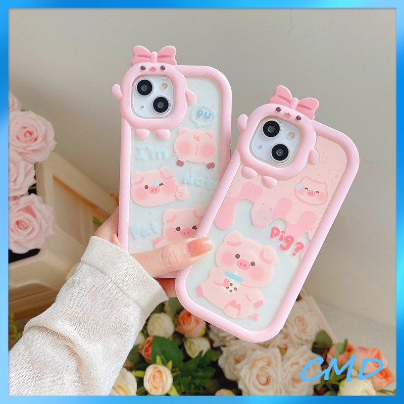 Ốp Điện Thoại Con lợn hồng đáng yêu Cho Iphone 6 / 6S / 6splus / se / 7 / 7plus / 8 / 8plus / X / xs / xsmax / 11 / 12 / 13 / 14 / Plus / Pro / Pro Max - 5024