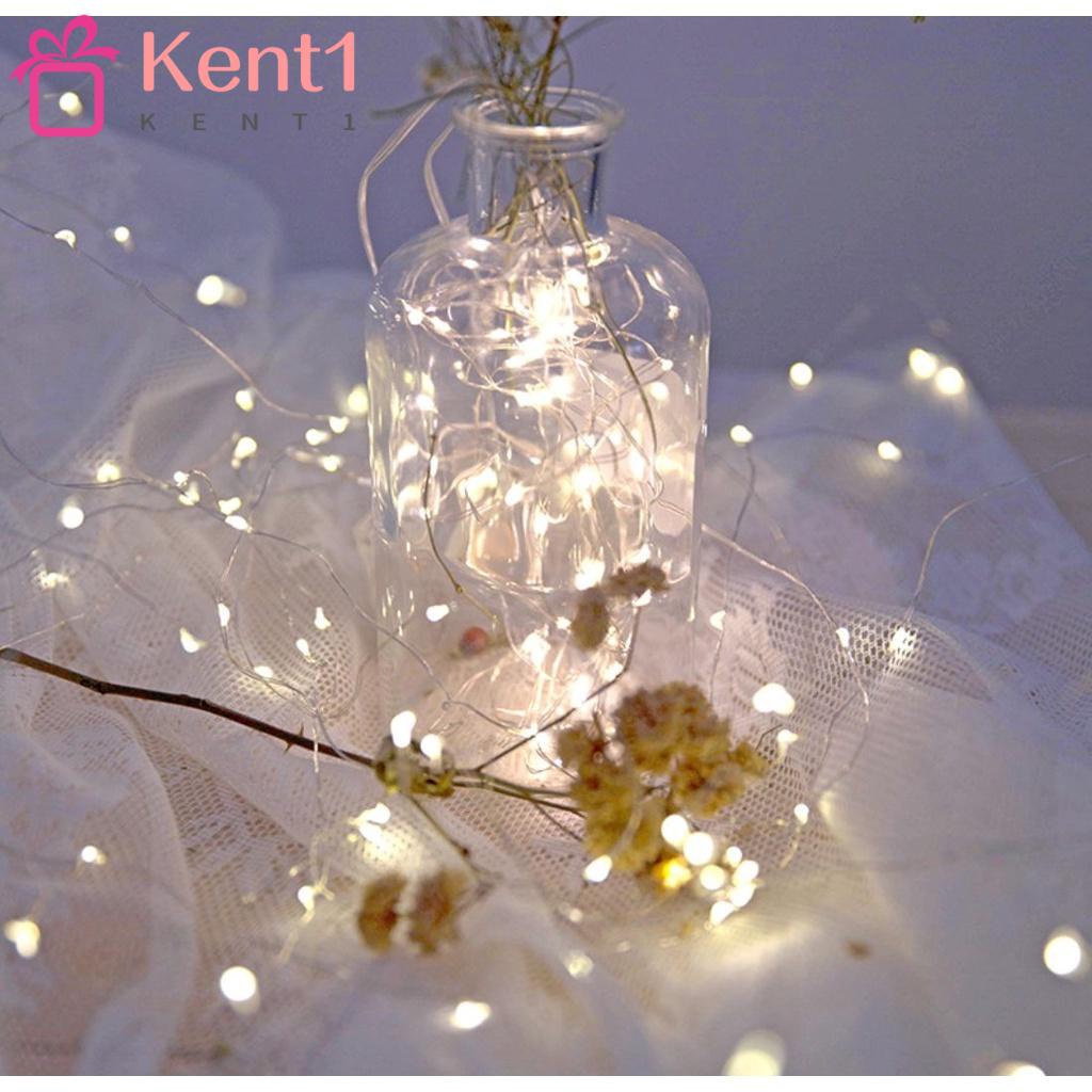 KENT  Led copper wire decorative lights New Year bedroom home decoration bedroom/Christmas/New Year window decoration battery powered