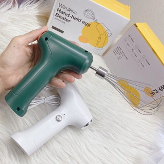 Máy đánh màu,đánh trứng / đánh kem tự động không dây mini mpstd001