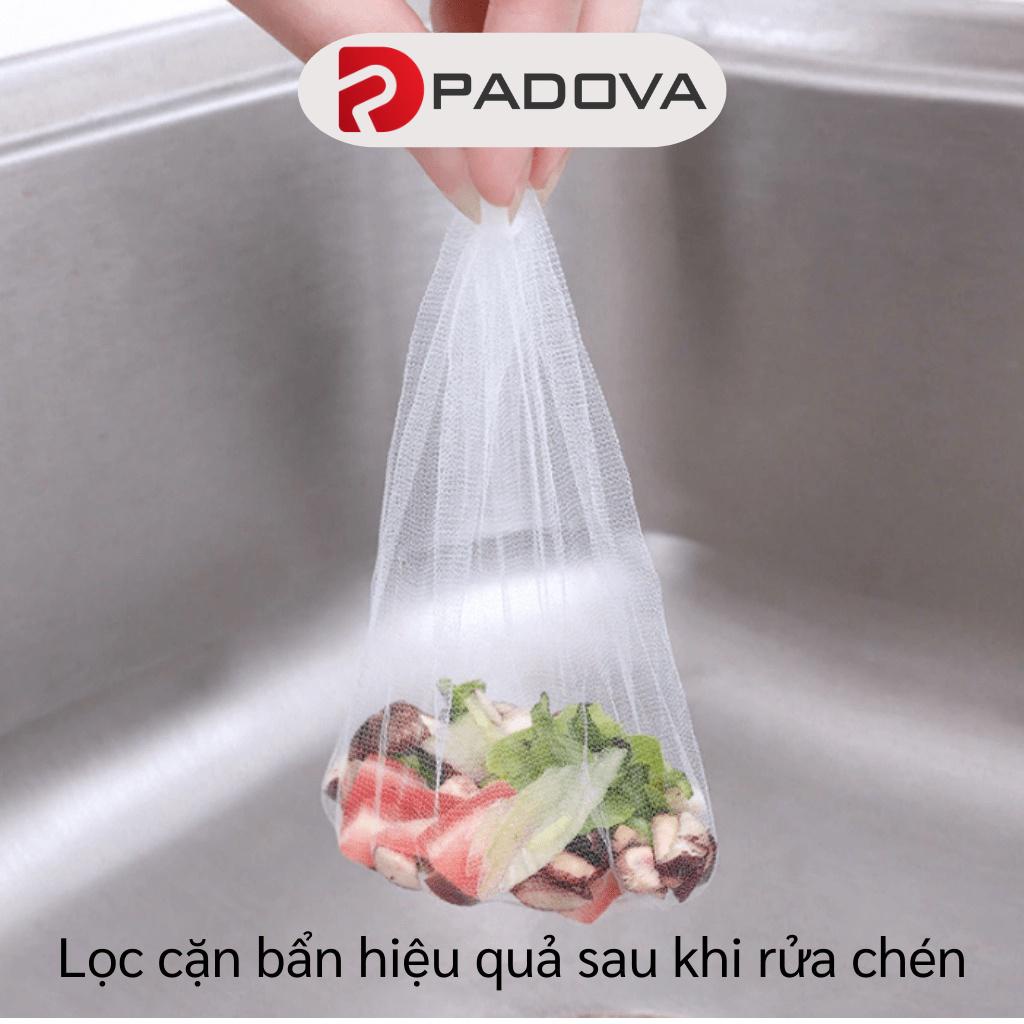 Combo 30 Túi Lưới Lọc Rác Bồn Rửa Chén Thông Minh Tiện Dụng PADOVA 3141