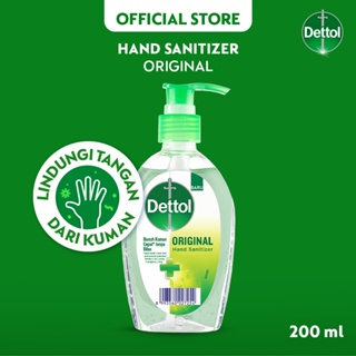 Image of Dettol Hand Sanitizer Original 200 ml Pump