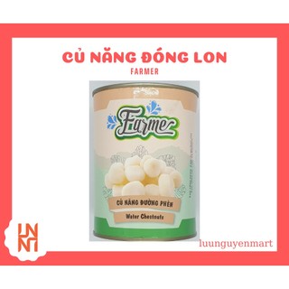 Củ năng đóng lon farmer 560gr
