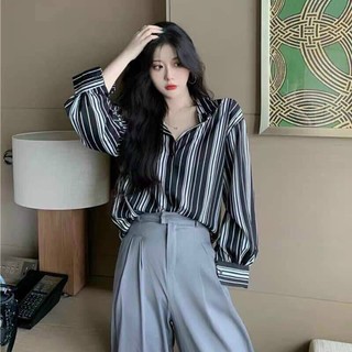 Áo sơ mi voan lụa chất đẹp mềm sale sốc