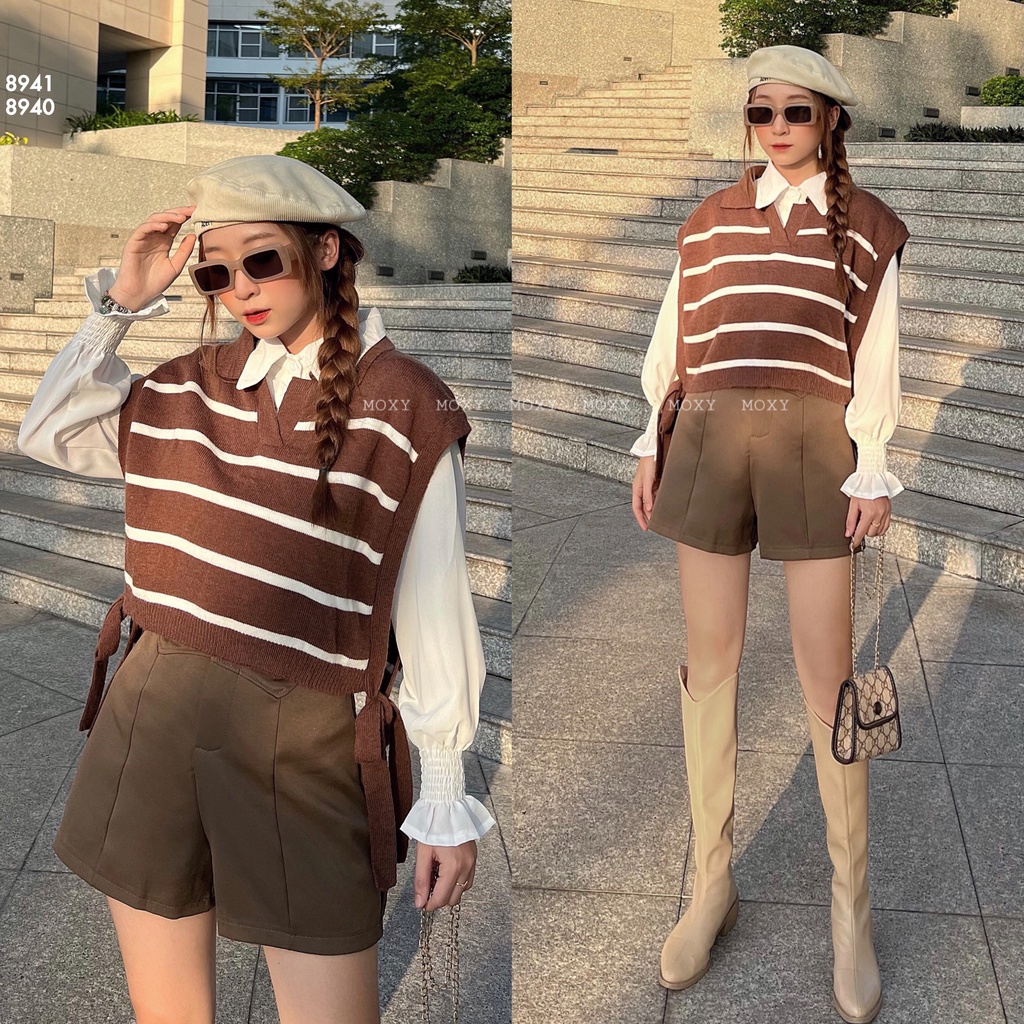 SP008940 - Quần short belt chữ