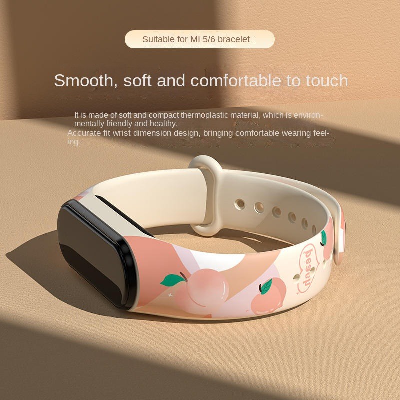 Dây Đeo Silicone Thay Thế Cho Đồng Hồ Thông Minh Xiaomi Mi Band 7 6 5 4 3 Xiaomi Miband 7 6 5 4 3