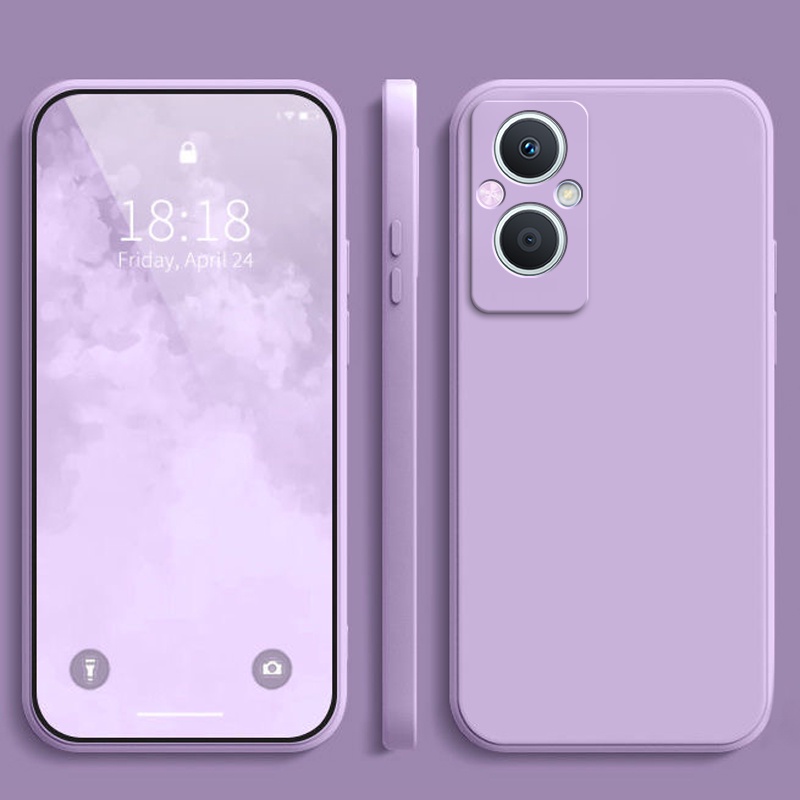Ốp lưng OPPO RENO 8Z 5G Ốp Điện Thoại Màu Trơn Cho OPPO Reno 7Z / 8 / 7 / 6 / 5 / Reno 8 4g Reno 7 4g yt