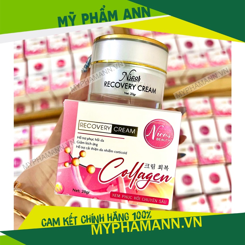Kem Face Phục Hồi Collagen Nicos Thanh Nhi Chính Hãng