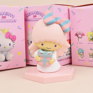 Mô hình blindbox Sanrio Hello Kitty 45th ANNIVERSARY (1 hộp ngẫu nhiên)
