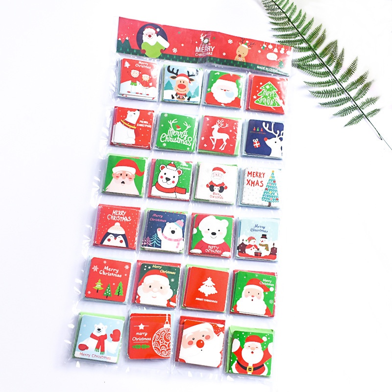 Thiệp Noel Giáng sinh nhỏ mini