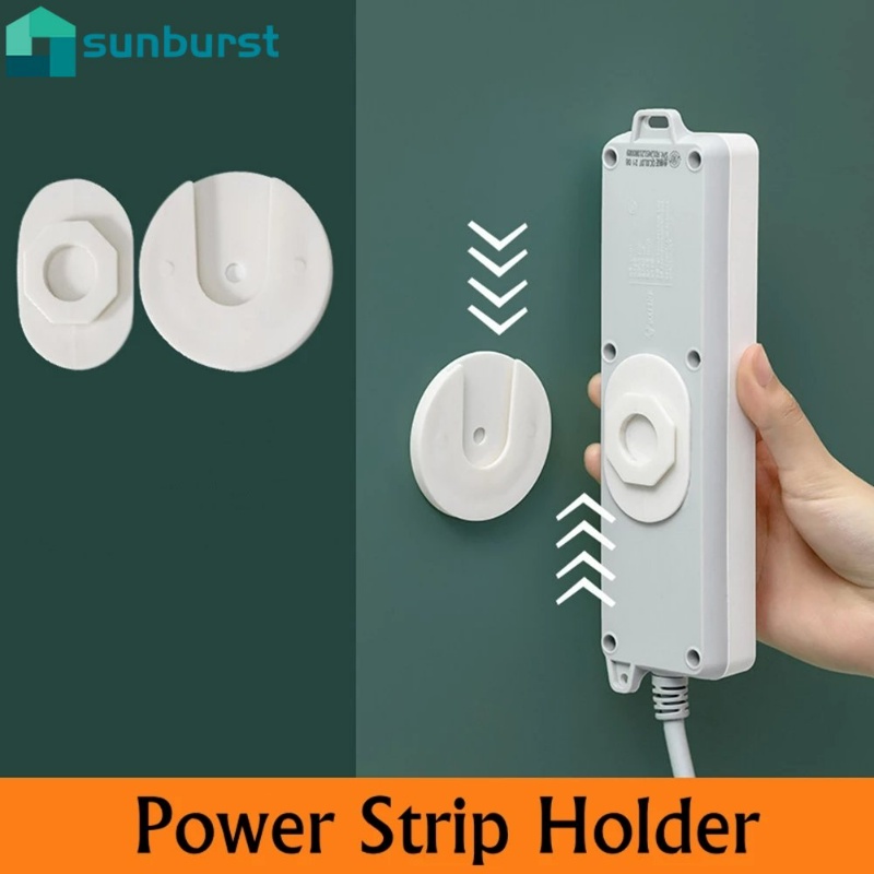 Giá Đỡ Cố Định Dây Cáp / Ổ Cắm Điện Gắn Tường Tự Dính Tiện Dụng