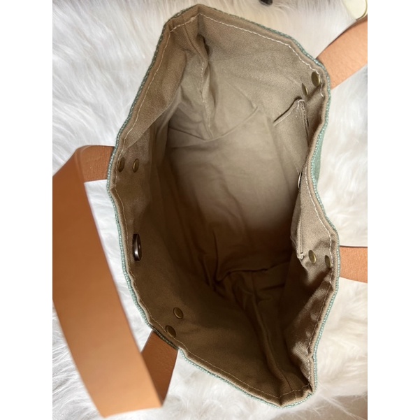 Túi xách tay vải canvas