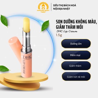 Son dưỡng môi giảm thâm, mềm mịn môi DHC Lip Cream 1,5g