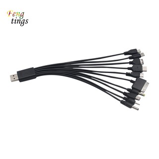 Dây Cáp Sạc USB Đa Năng 10 Trong 1