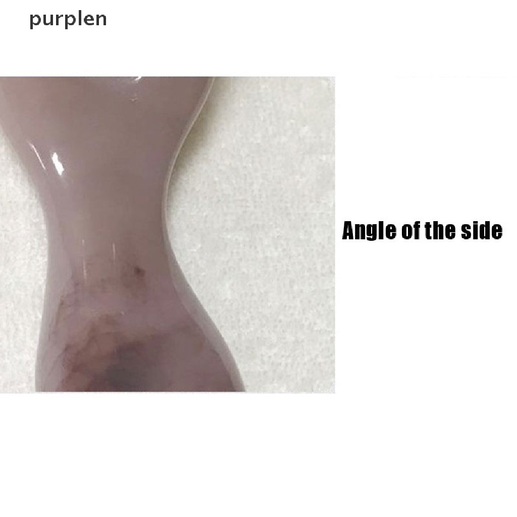 Gua Sha Mát Xa Mặt Và Cơ Thể Bằng Đá Tím Tự Nhiên