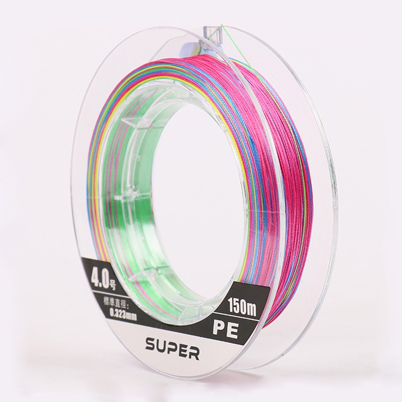 Cuộn Dây Câu Cá X8 PE Bện 4 Sợi 8 Sợi 12-88LB 150m