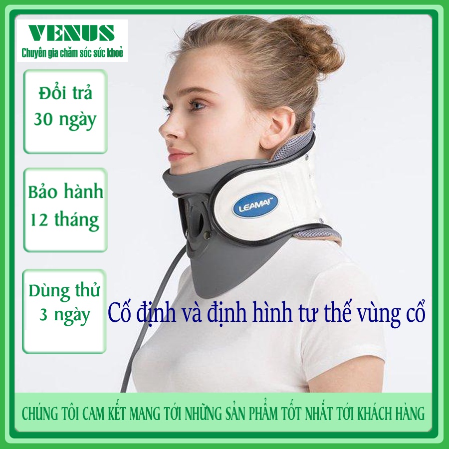 Đai Cổ, Đai Nẹp Cổ, Nẹp Cổ, Đai Kéo Dãn Cột Sống Cổ, Đai Định Hình Cổ LEAMAI, Đai cố định cổ LEAMAI C02