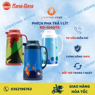 Phích RẠNG ĐÔNG 1 Lít  RD 1040 TS Giữ Nóng Lâu Từ 8-10 Tiếng