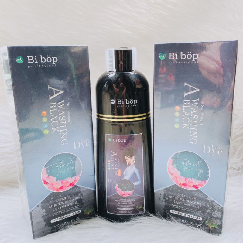 Dầu gội đen thảo dược không dính da đầu 500ml