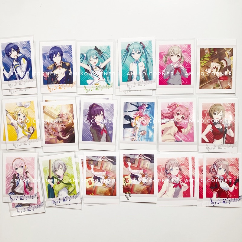 Lẻ card pola Project sekai hàng chính hãng kèm sleeve