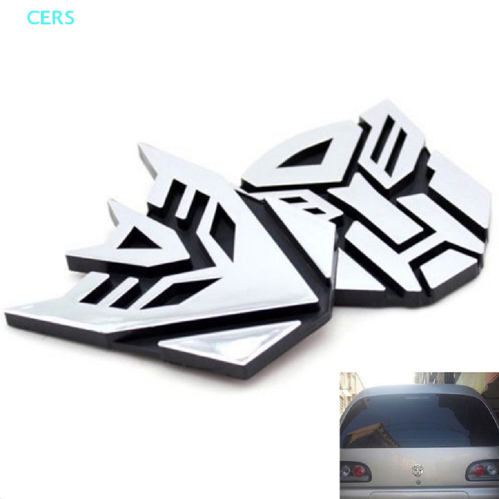 Logo Transformers 3D Dán Trang Trí Xe Hơi Đẹp Mắt
