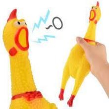 đồ chơi chó mèo - gà la hét kêu chíp chíp