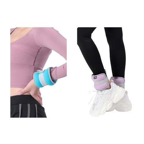 Tạ Đeo Chân Tay Mạt Sắt Siêu Êm 2Kg, phiên bản tạ hỗ trợ tập cùng xà đơn, vật lý trị liệu chân, bảo hành 6 tháng