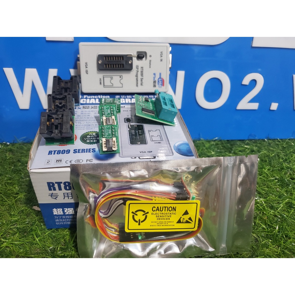 Máy nạp rom RT809F Full đế nạp rom 2024 đầy đủ nhất