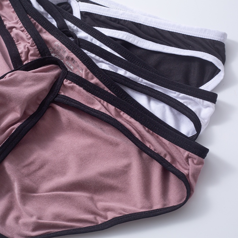 ORLVS Big U Pouch Quần lót tam giác nam Brief Cotton co giãn thương AD7105