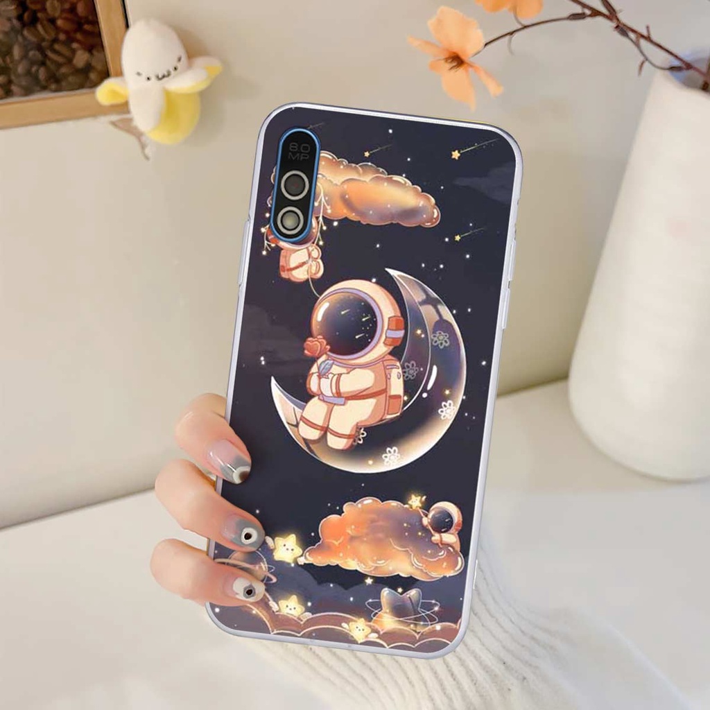Ốp lưng Vsmart Bee / Bee 3 phi hành gia siêu dễ thương, ốp điện thoại rẻ bền đẹp