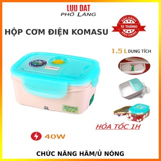 Hộp cơm Komasu, Outshiba cắm điện chính hãng (tặng túi)
