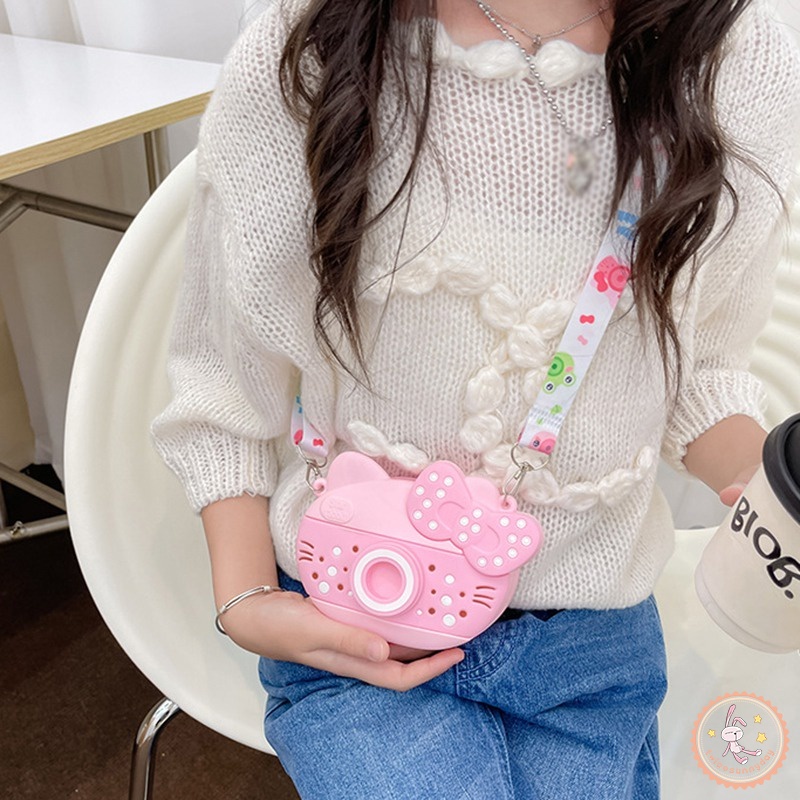 Túi Xách Đeo Vai Màu Sắc Xinh Xắn Cho Bé Gái