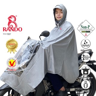 Áo mưa cao cấp encir 017, rando chính hãng, bít sườn, có kiếng lớn phủ đèn xe, bề bỉ không thấm nước