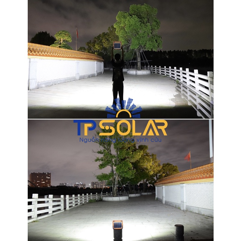 Đèn Năng Lượng Mặt Trời Cầm Tay TPSolar TP-X150 Công Suất 150W 4 Chế Độ Sáng