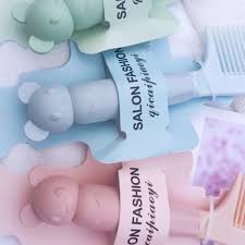 Lược chải tóc tay cầm hình thú dễ thương, chống tĩnh điện tiện lợi