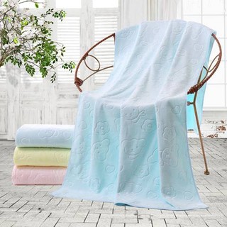 Khăn tắm 70 / 140cm chất liệu cotton mềm mại thân thiện với làn da dành cho người lớn và trẻ em