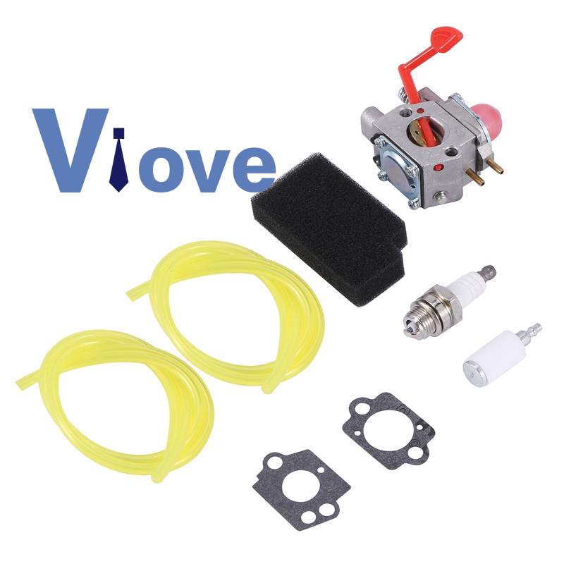 545081855 Bộ Chế Hòa Khí Cho Poulan Pro BVM200C P200C Cho Husqvarna GBV325 P325 Craftsman 25Cc Máy T
