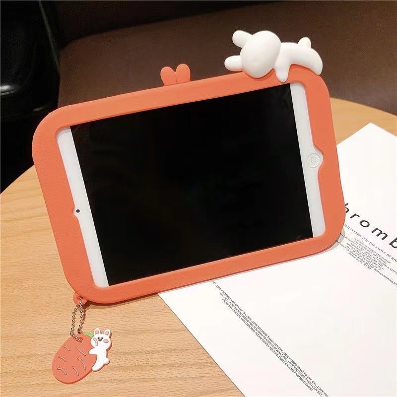 Ốp Máy Tính Bảng Silicon Chống Sốc Họa Tiết Hoạt Hình Cho iPad Mini 1 2 3 4 5 6 Pro 2017 2018 2020 / Air 1 2 3 4 5th 6th 7th 8th 9th