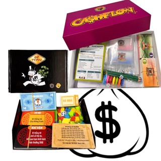 SET Học Làm Giàu: Combo CashFlow + Cờ Tỷ Phú Việt Nam