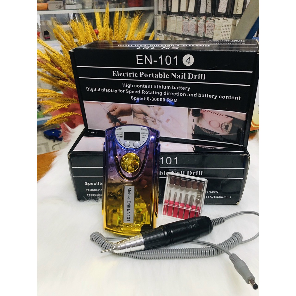 Máy mài tích điên EN101 chuẩn loại 1 tráng gương