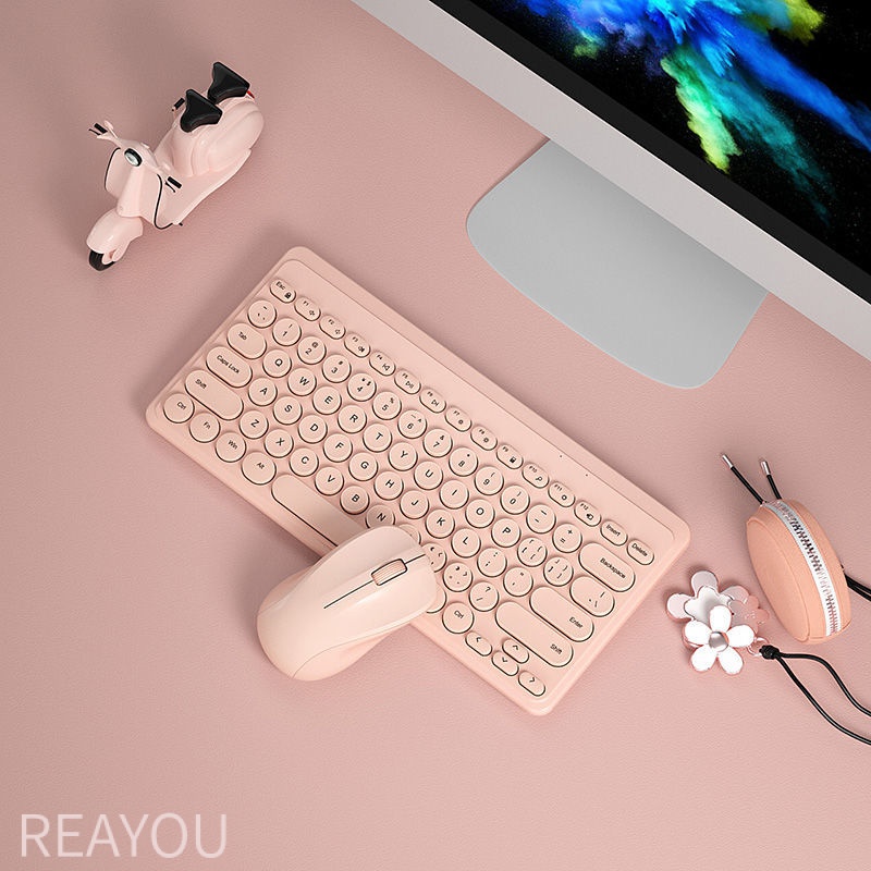 Bàn phím không dây mini cho laptop bàn phím máy tính bàn bàn phím chuột  bàn phím chuột không dây  chuột máy tính