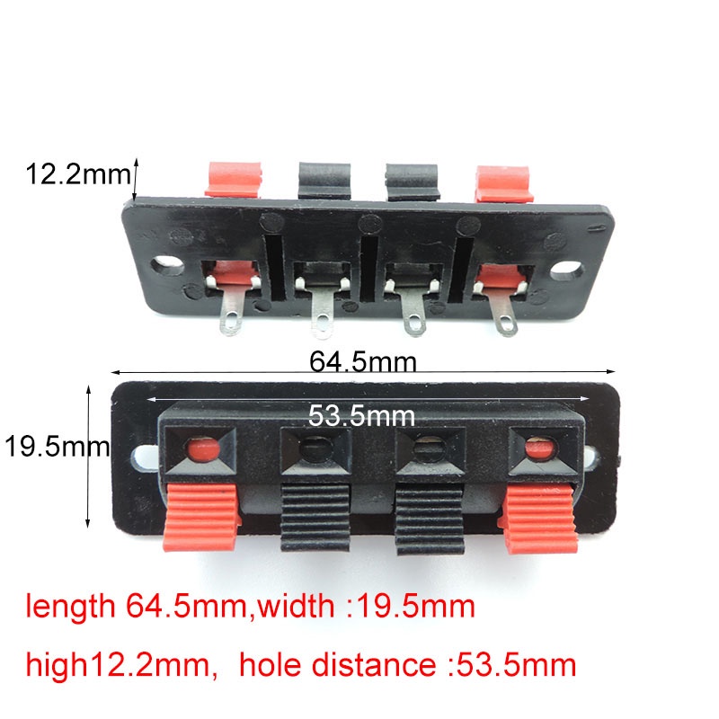 Bộ 2 Jack Cắm Nối 2P 4P a1 Thay Thế Chuyên Dụng Cho Loa
