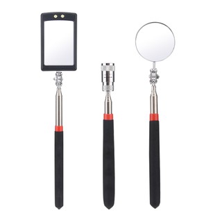 Adjustable Clear Multifunctional Tool Portable Ergonomic Handle Magnetic Stick 360 Degree Rotation Inspection Mirror
