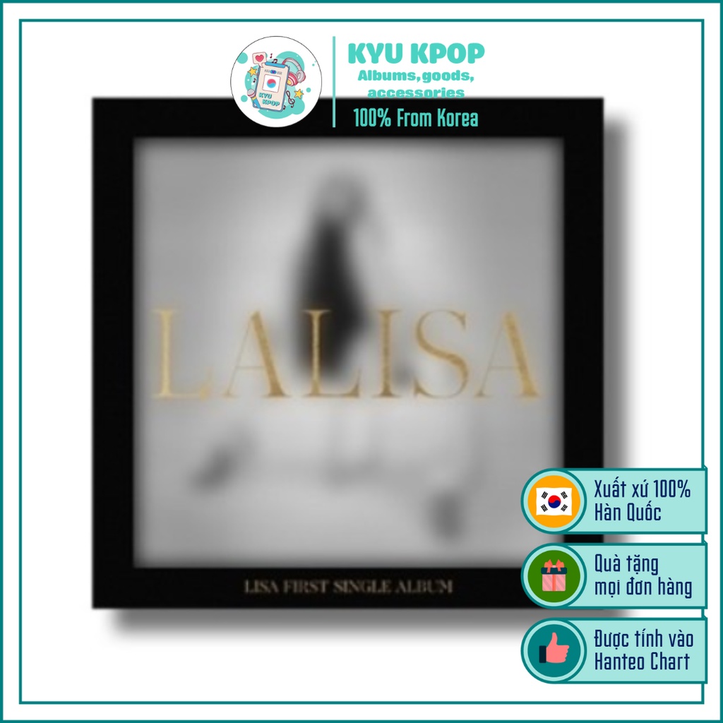 Bộ Ảnh Single Đầu tiên Lisa - Lalisa Bản Kit Ver