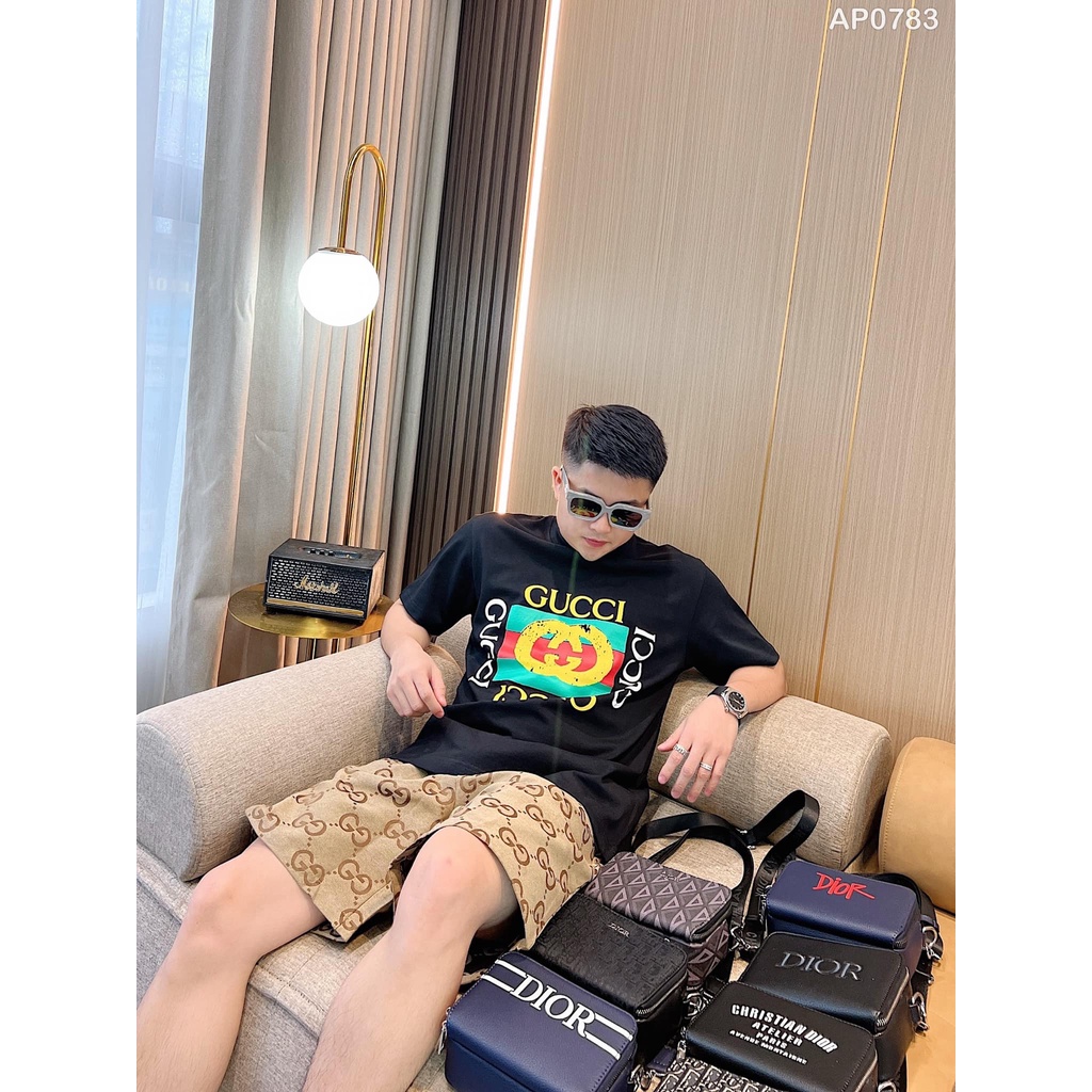 Áo phông GC, áo thun nam nữ chất liệu cotton 100% 051