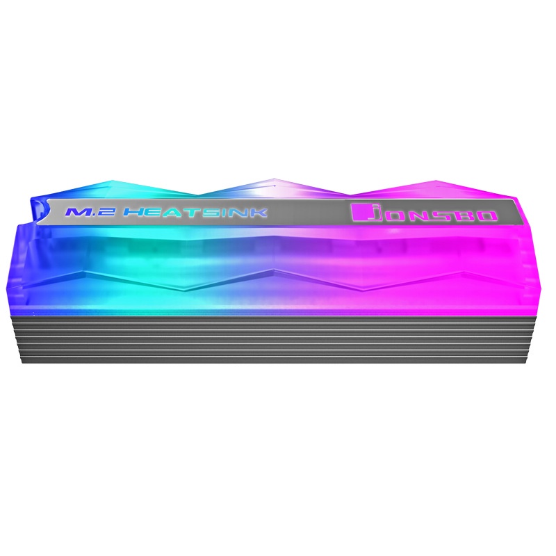 Phụ Kiện Tản Nhiệt SSD M2 NVME Jonsbo Led RGB Đảo Màu Tự Động - Hàng Fullbox