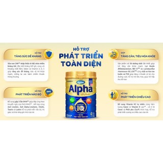 Sữa bột vinamilk Diealac Alpha Gold step 4 900g