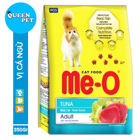 Thức ăn cho mèo Me-O gói 350g - Hạt cho mèo trưởng thành